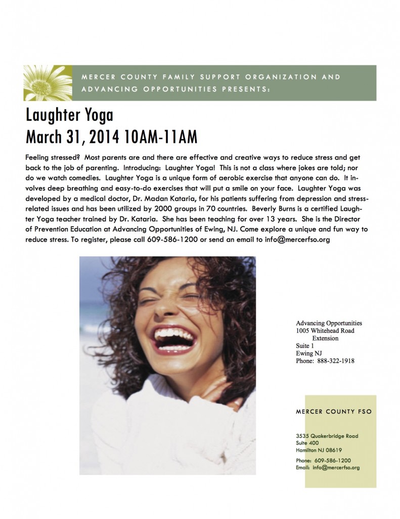 Laughter Yoga Flyer