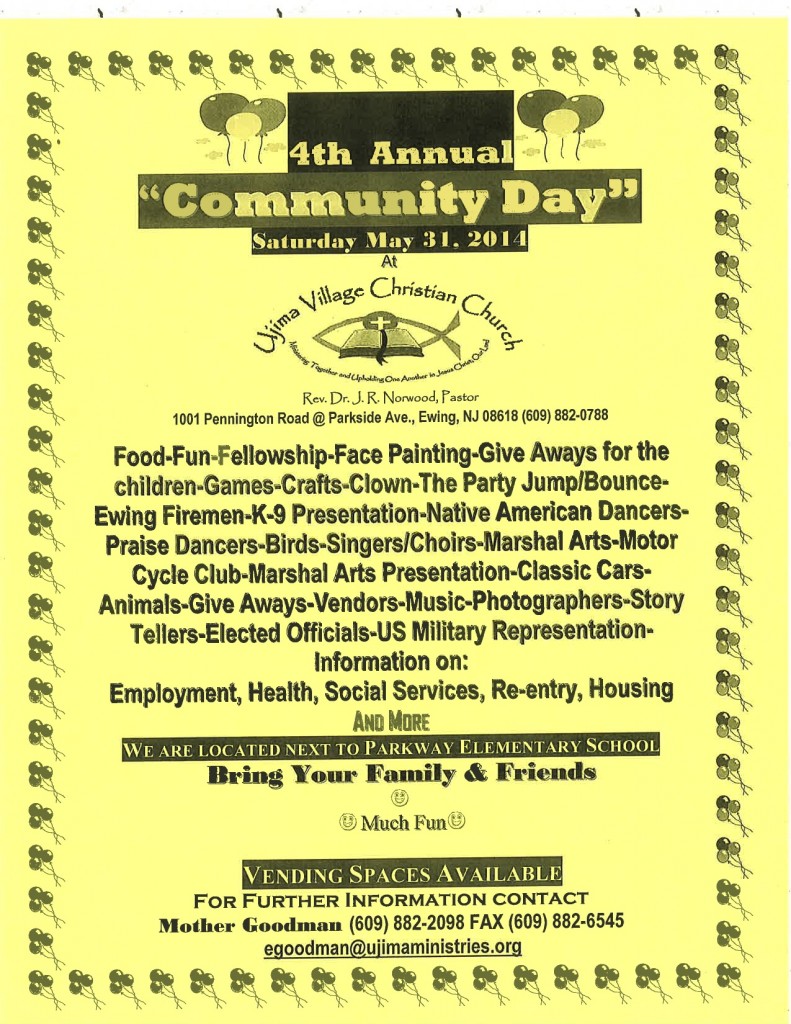 05.31.14 - Community Day